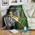 New Zealand and South Africa Rugby Blanket 2023 World Cup Final All Black Springboks Together LT14 - Polynesian Pride