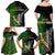 Personalised New Zealand and South Africa Rugby Family Matching Off Shoulder Maxi Dress and Hawaiian Shirt 2023 World Cup Final All Black Springboks Together LT14 - Polynesian Pride