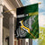 New Zealand and South Africa Rugby Garden Flag 2023 World Cup Final All Black Springboks Together LT14 House Flag Black - Polynesian Pride