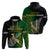 Personalised New Zealand and South Africa Rugby Hoodie 2023 World Cup Final All Black Springboks Together LT14 - Polynesian Pride