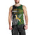 Personalised New Zealand and South Africa Rugby Men Tank Top 2023 World Cup Final All Black Springboks Together LT14 - Polynesian Pride