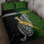 New Zealand and South Africa Rugby Quilt Bed Set 2023 World Cup Final All Black Springboks Together LT14 - Polynesian Pride