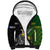 Personalised New Zealand and South Africa Rugby Sherpa Hoodie 2023 World Cup Final All Black Springboks Together LT14 Unisex Black - Polynesian Pride