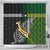 New Zealand and South Africa Rugby Shower Curtain 2023 World Cup Final All Black Springboks Together LT14 - Polynesian Pride