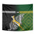 New Zealand and South Africa Rugby Tapestry 2023 World Cup Final All Black Springboks Together LT14 - Polynesian Pride