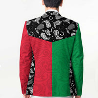 Vanuatu Cowboy Blazer Cowboy Symbols Split Stylized LT14 - Polynesian Pride