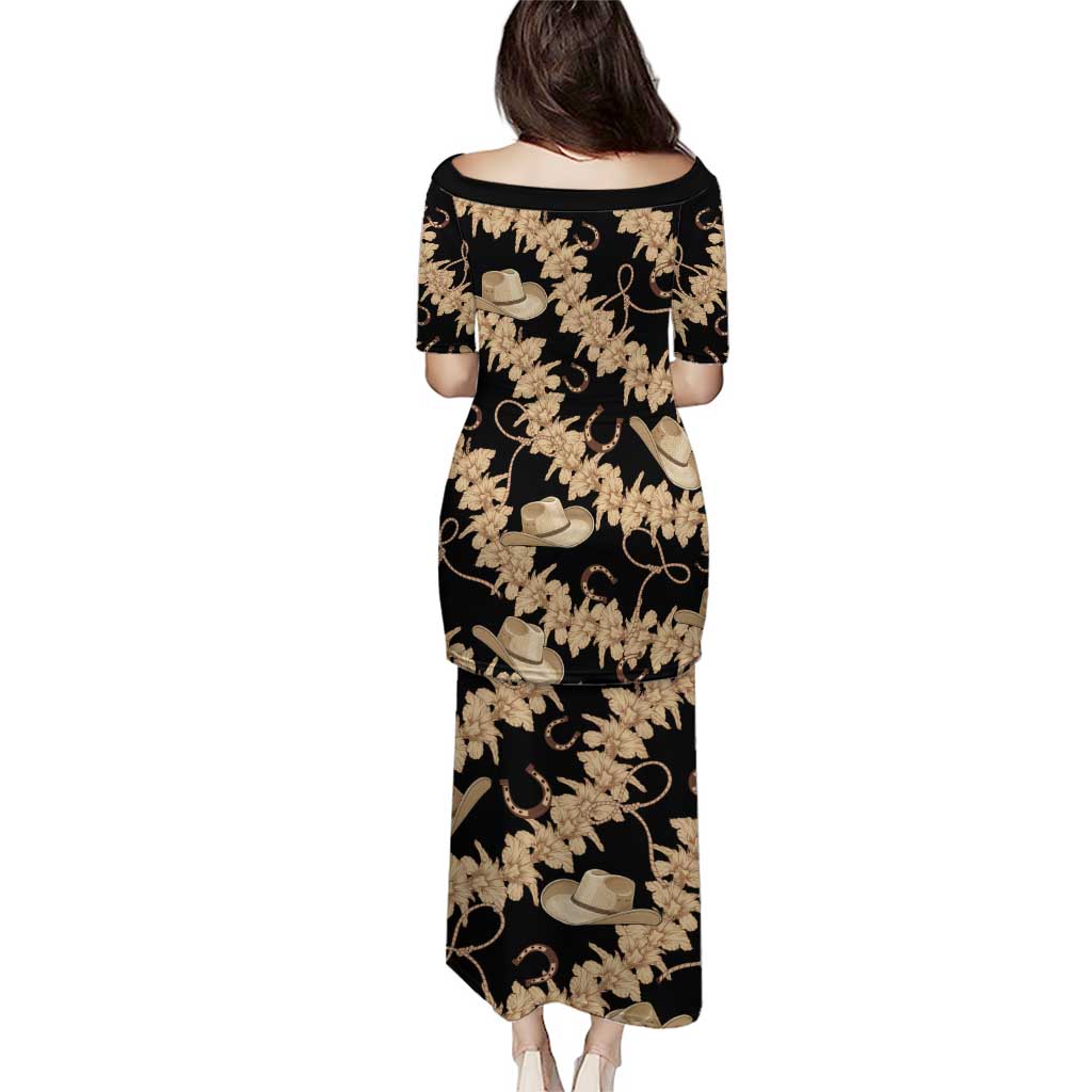 Vanuatu Cowboy Puletasi Seamless Straw Hats Hibiscus - Polynesian Pride