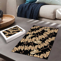 Vanuatu Cowboy Puzzle Seamless Straw Hats Hibiscus LT14 - Polynesian Pride
