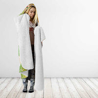 Vanuatu Cowboy Hooded Blanket Straw Hats Hibiscus With Sand Drawing - Polynesian Pride