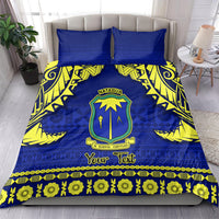 Personalised Fiji Natabua High School Bedding Set Fijian Tapa Pattern LT14 - Polynesian Pride