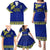 Personalised Fiji Natabua High School Family Matching Puletasi Dress and Hawaiian Shirt Fijian Tapa Pattern LT14 - Polynesian Pride