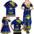 Personalised Fiji Natabua High School Family Matching Summer Maxi Dress and Hawaiian Shirt Fijian Tapa Pattern LT14 - Polynesian Pride