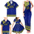 Personalised Fiji Natabua High School Family Matching Tank Maxi Dress and Hawaiian Shirt Fijian Tapa Pattern LT14 - Polynesian Pride