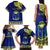 Personalised Fiji Natabua High School Family Matching Tank Maxi Dress and Hawaiian Shirt Fijian Tapa Pattern LT14 - Polynesian Pride