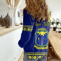 Personalised Fiji Natabua High School Women Casual Shirt Fijian Tapa Pattern LT14 - Polynesian Pride