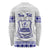 Personalised Fiji Labasa College Long Sleeve Shirt Fijian Tapa Pattern LT14 - Polynesian Pride