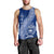 Personalised Fiji Queen Victoria School Men Tank Top Fijian Tapa Pattern LT14 - Polynesian Pride