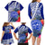 Personalised Samoana High School Family Matching Long Sleeve Bodycon Dress and Hawaiian Shirt American Samoa Schools Polynesian Tropical Flowers LT14 - Polynesian Pride