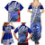 Personalised Samoana High School Family Matching Summer Maxi Dress and Hawaiian Shirt American Samoa Schools Polynesian Tropical Flowers LT14 - Polynesian Pride