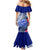 Personalised Samoana High School Mermaid Dress American Samoa Schools Polynesian Tropical Flowers LT14 - Polynesian Pride