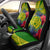 Personalised Leone High School Car Seat Cover American Samoa Schools Polynesian Tropical Flowers LT14 - Polynesian Pride