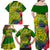 Personalised Leone High School Family Matching Off Shoulder Maxi Dress and Hawaiian Shirt American Samoa Schools Polynesian Tropical Flowers LT14 - Polynesian Pride