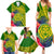 Personalised Leone High School Family Matching Summer Maxi Dress and Hawaiian Shirt American Samoa Schools Polynesian Tropical Flowers LT14 - Polynesian Pride