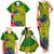 Personalised Leone High School Family Matching Tank Maxi Dress and Hawaiian Shirt American Samoa Schools Polynesian Tropical Flowers LT14 - Polynesian Pride