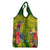 Personalised Leone High School Grocery Bag American Samoa Schools Polynesian Tropical Flowers