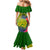 Personalised Leone High School Mermaid Dress American Samoa Schools Polynesian Tropical Flowers LT14 - Polynesian Pride