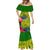 Personalised Leone High School Mermaid Dress American Samoa Schools Polynesian Tropical Flowers LT14 - Polynesian Pride