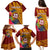 Personalised Tafuna High School Family Matching Puletasi Dress and Hawaiian Shirt American Samoa Schools Polynesian Tropical Flowers LT14 - Polynesian Pride