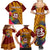 Personalised Tafuna High School Family Matching Summer Maxi Dress and Hawaiian Shirt American Samoa Schools Polynesian Tropical Flowers LT14 - Polynesian Pride