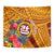 Personalised Tafuna High School Tapestry American Samoa Schools Polynesian Tropical Flowers LT14 - Polynesian Pride