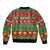 Personalised Hawaii Christmas Bomber Jacket Mele Kalikimaka LT14 - Polynesian Pride