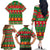 Personalised Hawaii Christmas Family Matching Off Shoulder Long Sleeve Dress and Hawaiian Shirt Mele Kalikimaka LT14 - Polynesian Pride