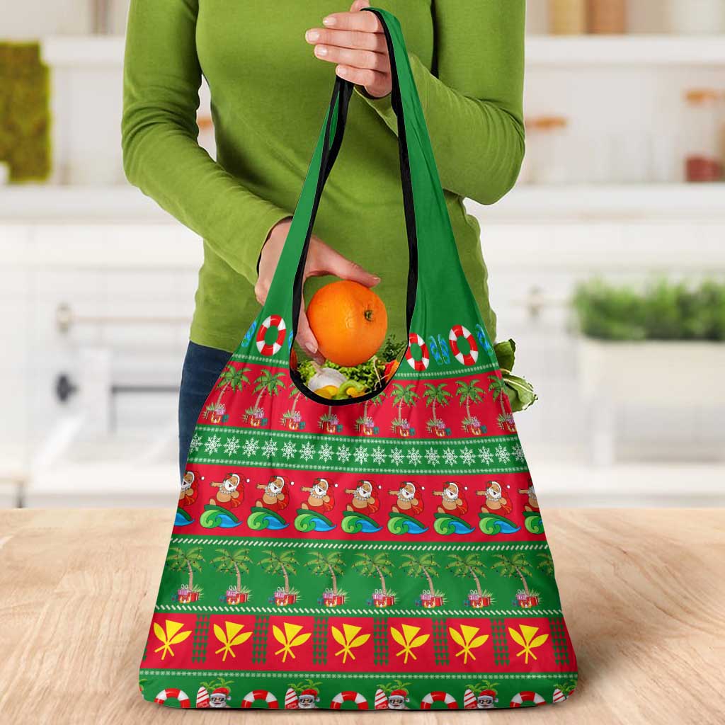 Hawaii Christmas Grocery Bag Mele Kalikimaka LT14 - Polynesian Pride