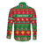 Personalised Hawaii Christmas Long Sleeve Button Shirt Mele Kalikimaka LT14 - Polynesian Pride