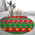 Hawaii Christmas Round Carpet Mele Kalikimaka LT14 - Polynesian Pride