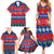 Personalised Guam Christmas Family Matching Summer Maxi Dress and Hawaiian Shirt Felis Pasgua LT14 - Polynesian Pride