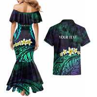 Personalised Pasifika Festival Auckland Couples Matching Mermaid Dress and Hawaiian Shirt 2024 Pacific Islands Polynesian Pattern LT14 - Polynesian Pride