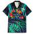 Personalised Pasifika Festival Auckland Family Matching Long Sleeve Bodycon Dress and Hawaiian Shirt 2024 Pacific Islands Polynesian Pattern LT14 Dad's Shirt - Short Sleeve Purple - Polynesian Pride