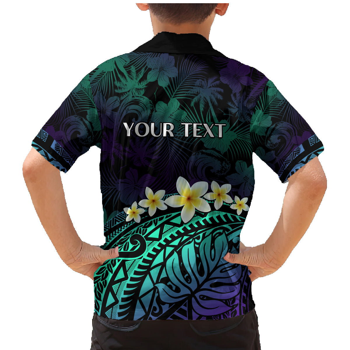 Personalised Pasifika Festival Auckland Family Matching Mermaid Dress and Hawaiian Shirt 2024 Pacific Islands Polynesian Pattern LT14 - Polynesian Pride