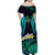 Personalised Pasifika Festival Auckland Family Matching Off Shoulder Maxi Dress and Hawaiian Shirt 2024 Pacific Islands Polynesian Pattern LT14 - Polynesian Pride