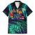 Personalised Pasifika Festival Auckland Family Matching Short Sleeve Bodycon Dress and Hawaiian Shirt 2024 Pacific Islands Polynesian Pattern LT14 Dad's Shirt - Short Sleeve Purple - Polynesian Pride