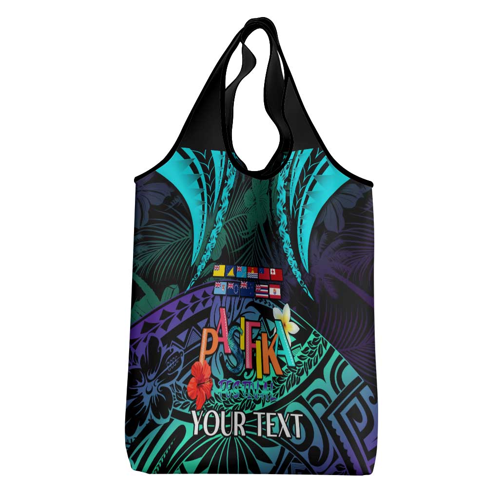 Personalised Pasifika Festival Auckland Grocery Bag Pacific Islands Polynesian Pattern LT14 - Polynesian Pride