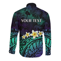 Personalised Pasifika Festival Auckland Long Sleeve Button Shirt 2024 Pacific Islands Polynesian Pattern LT14 - Polynesian Pride