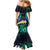 Personalised Pasifika Festival Auckland Mermaid Dress 2024 Pacific Islands Polynesian Pattern LT14 - Polynesian Pride