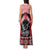 Toitu Te Tiriti O Waitangi Tank Maxi Dress Maori Wharenui With Taniko Motifs