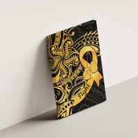Polynesia Bone Cancer Awareness Canvas Wall Art Fight Warriors LT14 - Polynesian Pride